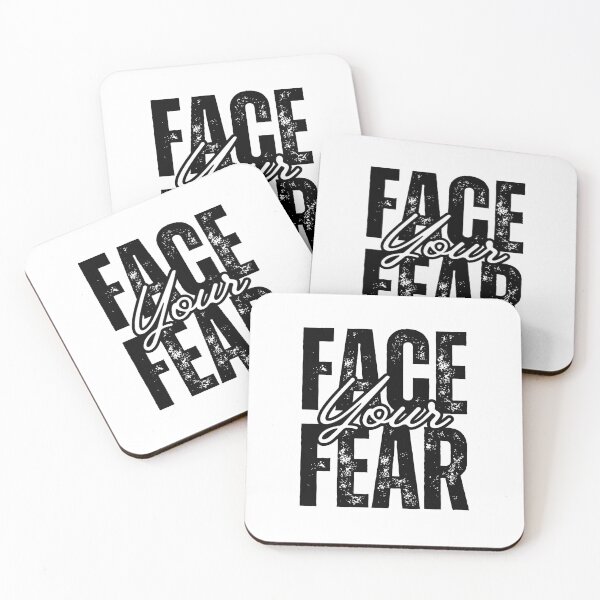 Item preview, Face Your Fear – Bold Motivational Typography designed and sold by Karim-Karem.