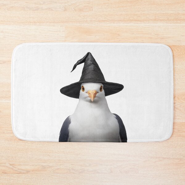 Item preview, Dove Wearing Halloween Witch Hat designed and sold by LazyOwlStore.