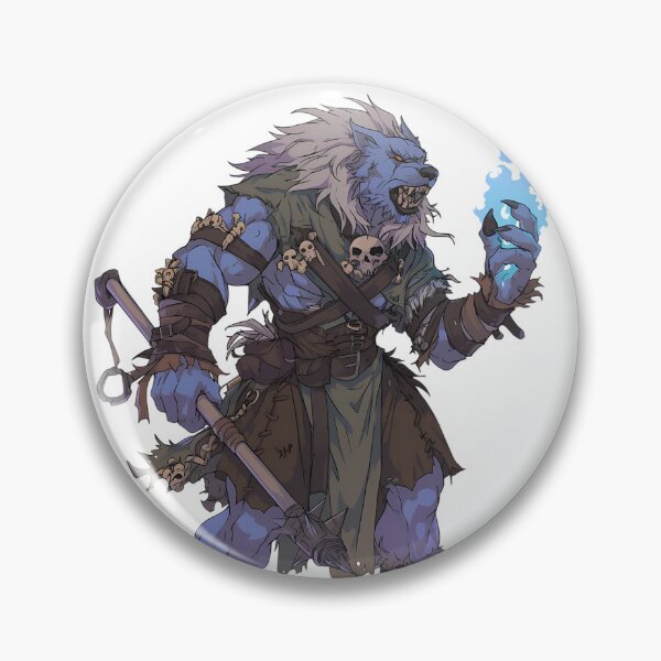Item preview, Gnoll Necromancer Monster designed and sold by bapupa.