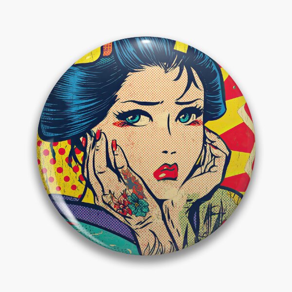 Artikelvorschau, Geisha Gone Graphic Wild entworfen und verkauft von Retro Type.