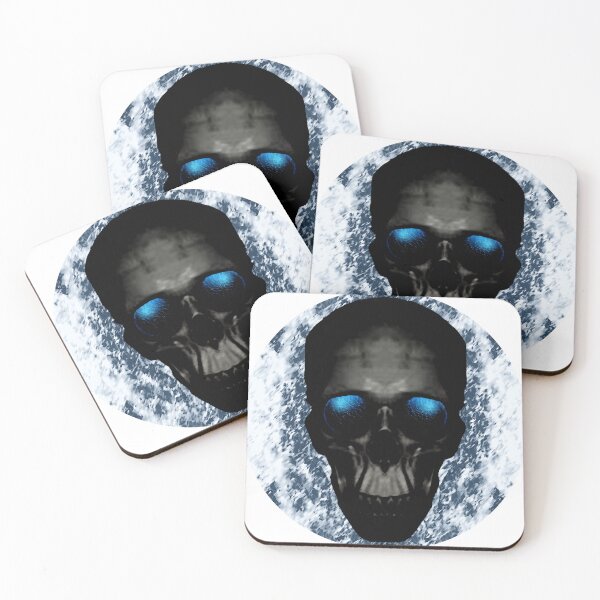 Item preview, Skull on ice floe designed and sold by CORSURAMDG2504.
