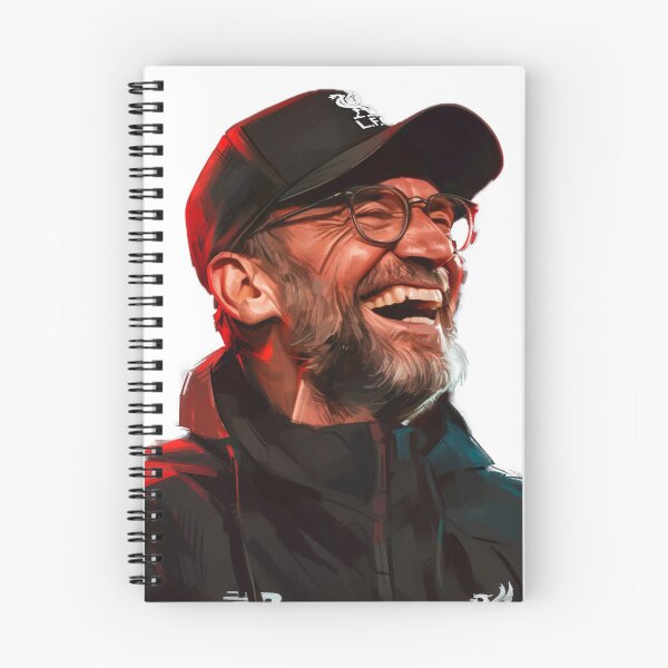 Item preview, Jurgen Klopp with cap laughing designed and sold by Creacas.