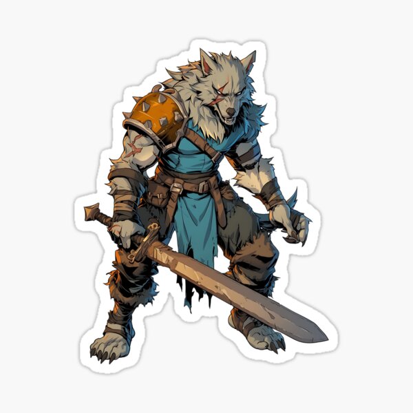 Gnoll Skirmisher Sticker