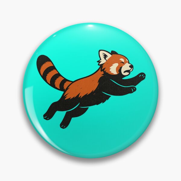 Artikelvorschau, Ein Roter Panda schwebt durch den Himmel entworfen und verkauft von MindfluxStudio.