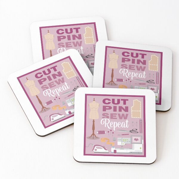 Item preview, Cut pin sew repeat - PLUM designed and sold by StellarFX.
