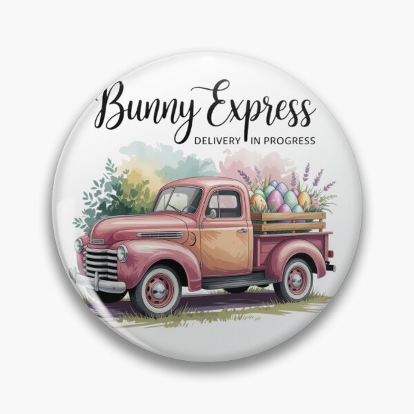 Item preview, Bunny Express – Distressed Vintage Truck Easter Delivery Shirt designed and sold by bannzy.