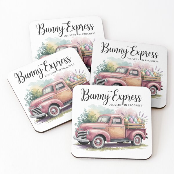 Item preview, Bunny Express – Distressed Vintage Truck Easter Delivery Shirt designed and sold by bannzy.