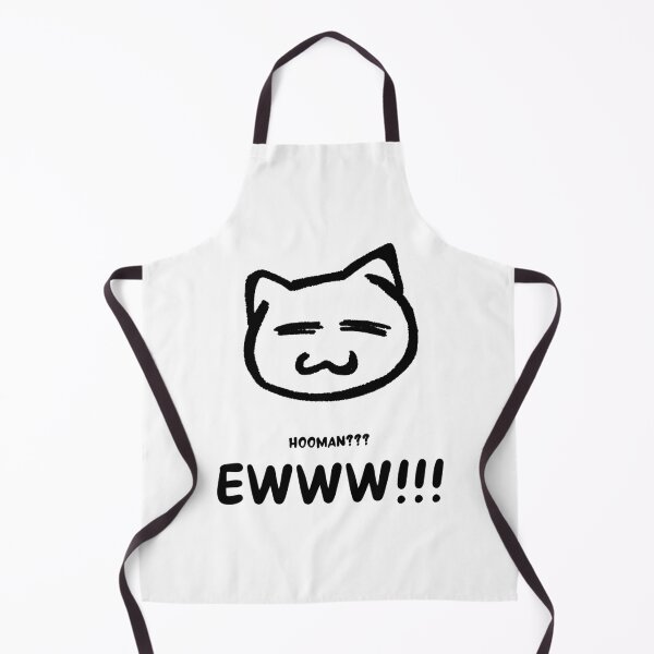 Item preview, Ewww Hooman: Funny cat quote T-shirt and Merchandise | white designed and sold by Drunken Tailor.
