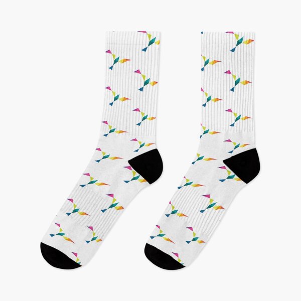 Item preview, Colourful Flying Bird Triangles designed and sold by Adam Hypki Design.