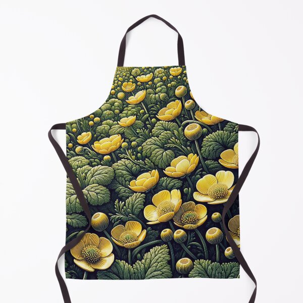 Item preview, Field of Yellow Wildflowers designed and sold by M-Y-A-R-T-.