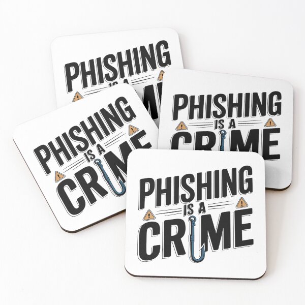 Item preview, Phishing Is a Crime Art – Cybersecurity Awareness Design with Hook Graphic for Ethical Hackers & IT Pros designed and sold by pixelpopplanet.