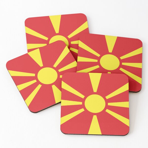 Item preview, Flag of North Macedonia designed and sold by Beluga Cat.