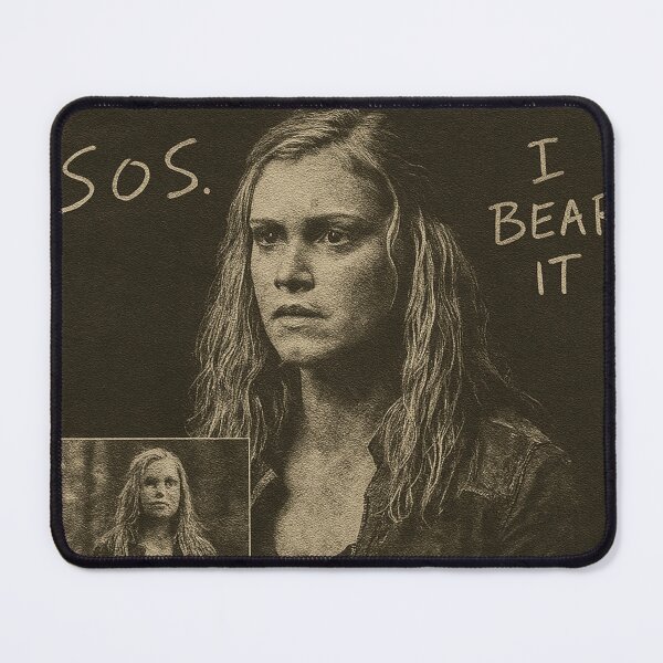 Item preview, Clarke Griffin I Bear It The 100 Fan Art Print designed and sold by The100Society.