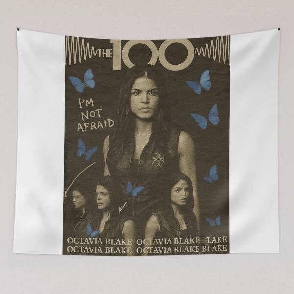Item preview, Octavia Blake I’m Not Afraid Butterfly Art Print designed and sold by The100Society.