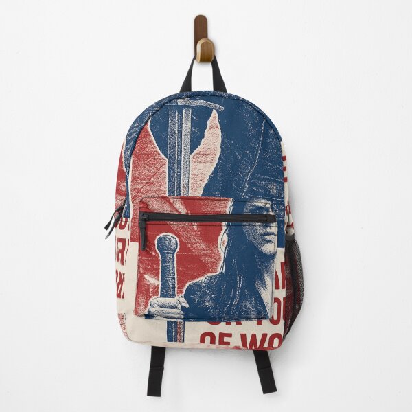 Item preview, Octavia Blake Wonkru Quote Poster Red Blue Style designed and sold by The100Society.