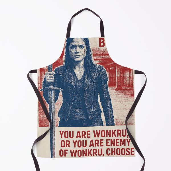 Item preview, Octavia Blake Wonkru Quote Poster Red Blue Style designed and sold by The100Society.