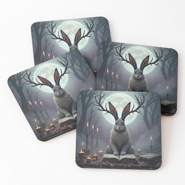 Item preview, Jackalope with Original Text designed and sold by HabitableMoons.