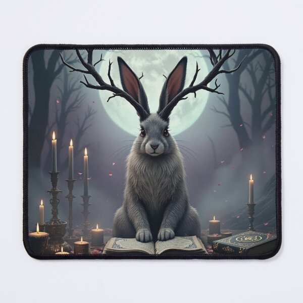 Item preview, Jackalope with Original Text designed and sold by HabitableMoons.