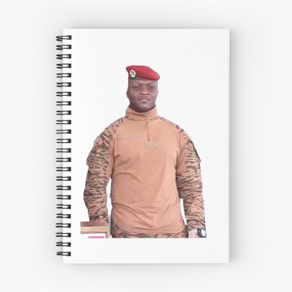 Item preview, Ibrahim Traore, Burkina Faso President designed and sold by ArtistrySky.