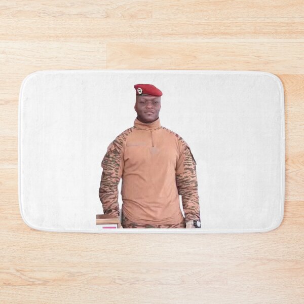 Item preview, Ibrahim Traore, Burkina Faso President designed and sold by ArtistrySky.