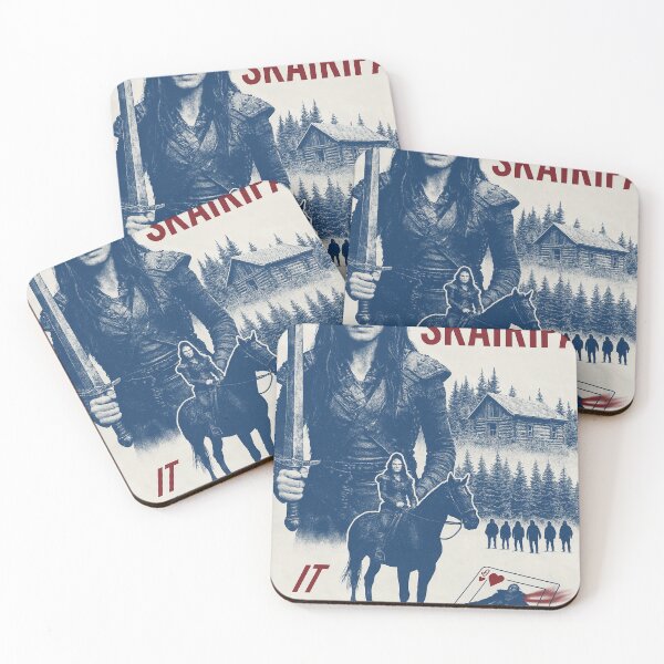 Item preview, Octavia Blake Skairipa It Chooses Horse Poster designed and sold by The100Society.