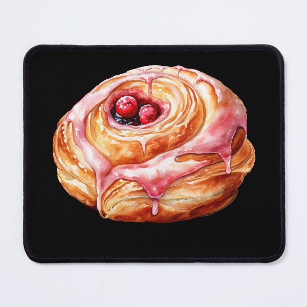 Item preview, Watercolor Berry Danish designed and sold by Violet Peonies.