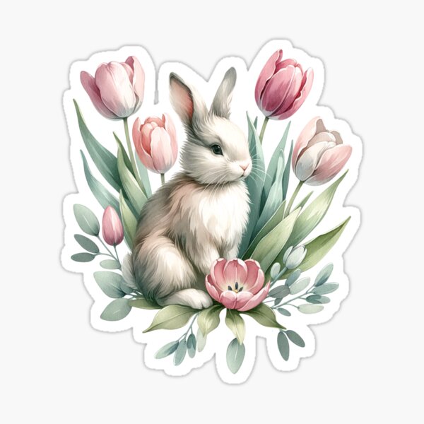 Item preview, easterbunny, happy easter designed and sold by designkb.