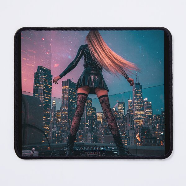 Item preview, Cyberpunk Queen of the Skyline designed and sold by e-not-shop.