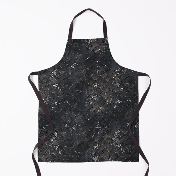 Item preview, Black basalt tiles, ancient characters designed and sold by CoolPixels.