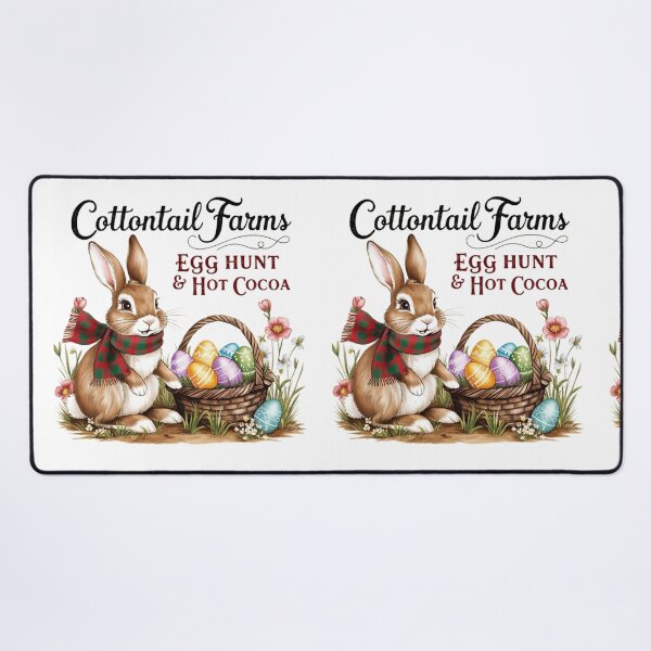 Item preview, Cottontail Farms | Rustic Easter Bunny Plaid Shirt designed and sold by bannzy.