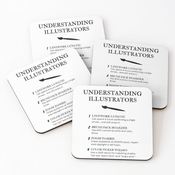 Item preview, Funny Illustrator Definitions – Digital Artist Humor Design designed and sold by PsyFlow35.