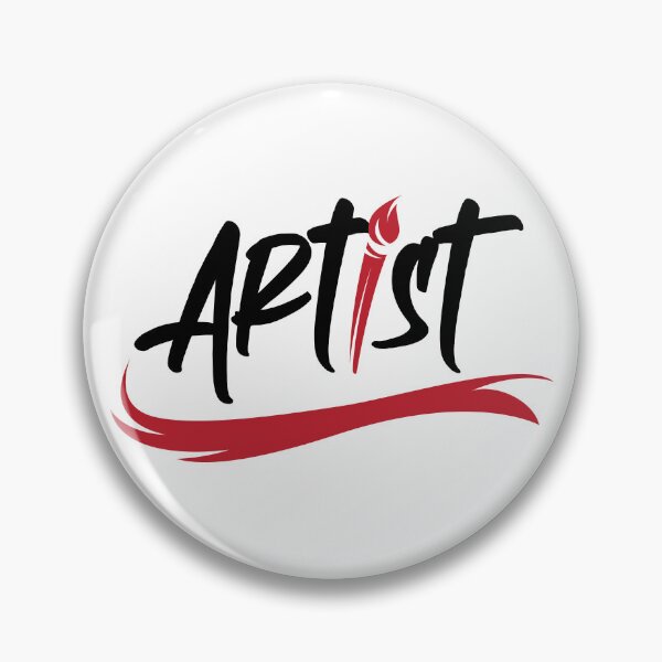 Item preview, Artist with brush - artist symbol for creative people designed and sold by AndreMi.
