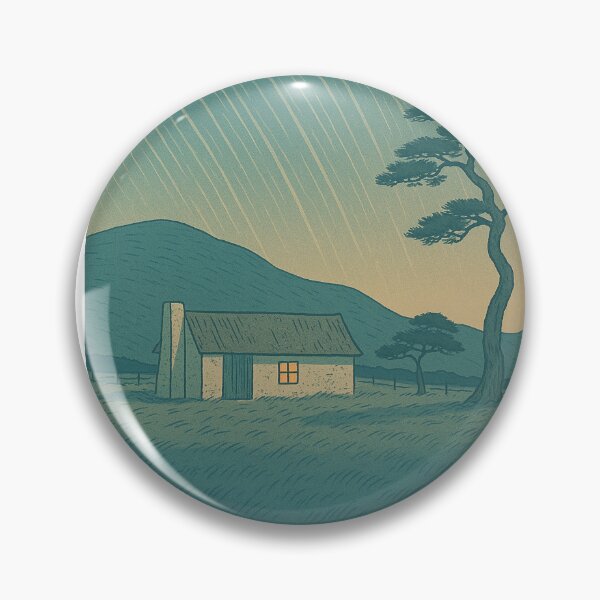 Item preview, Orroral Homestead – Vintage Night Sky Illustration designed and sold by MRageebArt.