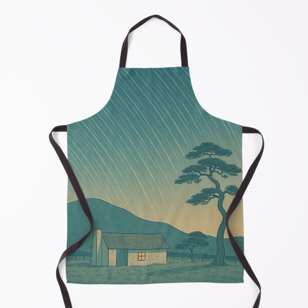 Item preview, Orroral Homestead – Vintage Night Sky Illustration designed and sold by MRageebArt.