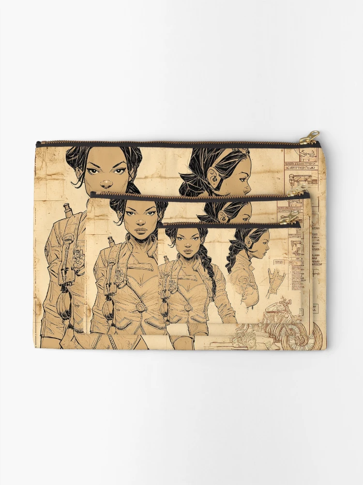 Thumbnail 2 of 4, Zipper Pouch, Engineered for the Ride - Ride by Design designed and sold by SteadyRolling.
