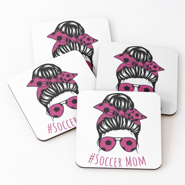 Item preview, Funny Women Soccer Mom Life Bonus Mom Mothers Day sporting Mom Messy Bun  designed and sold by KAYDEE01212 ✨.