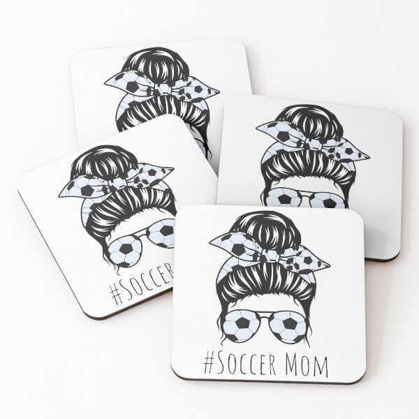 Item preview, Funny Women Soccer Mom Life Bonus Mom Mothers Day sporting Mom Messy Bun  designed and sold by KAYDEE01212 ✨.