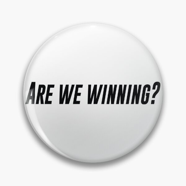 Item preview, Are we winning? designed and sold by the-craft-shop.