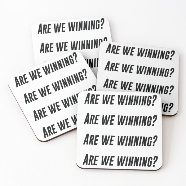 Item preview, Are we winning? designed and sold by the-craft-shop.