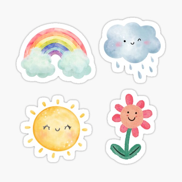 Item preview, Happy Weather Friends Pack designed and sold by combatcookie.
