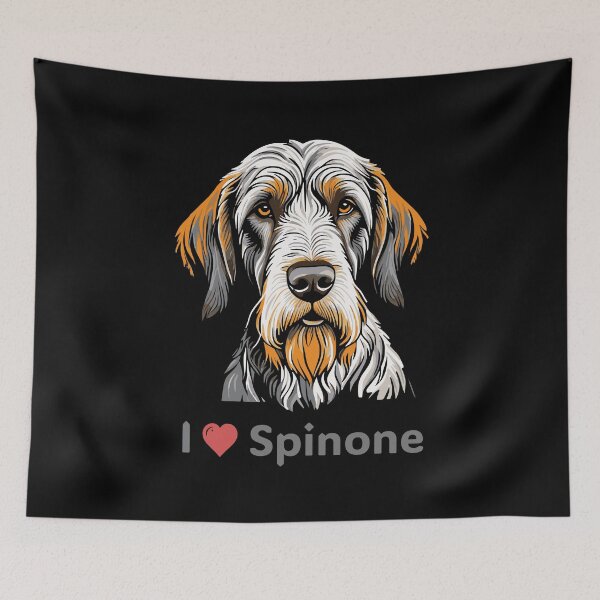Item preview, I Love Spinone – Minimalist Pet Lover Graphic designed and sold by Whimsy Pixels.