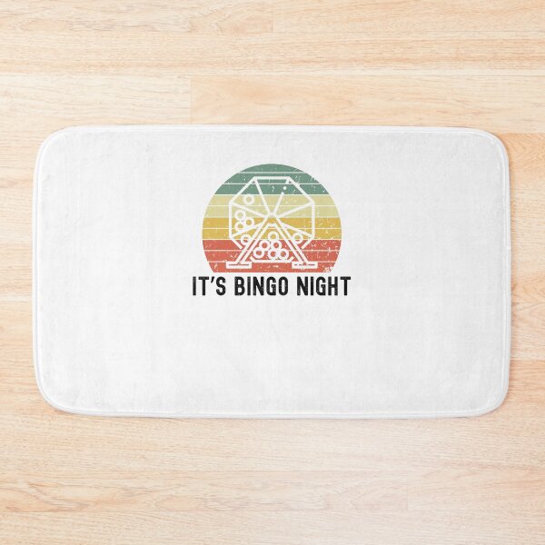 Item preview, It's Bingo night funny bingo player retro sunset machine designed and sold by snowry.