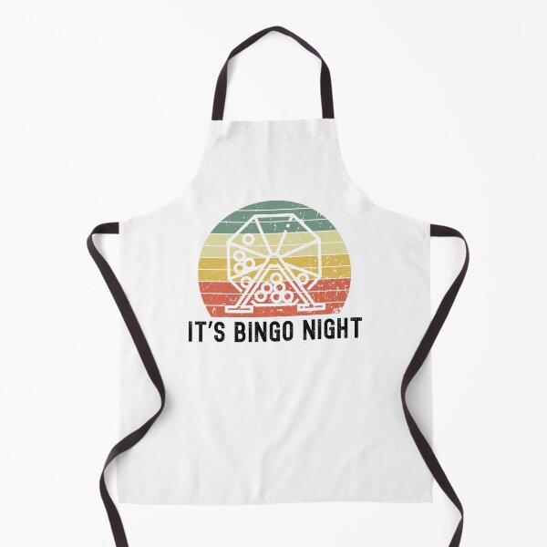 Item preview, It's Bingo night funny bingo player retro sunset machine designed and sold by snowry.