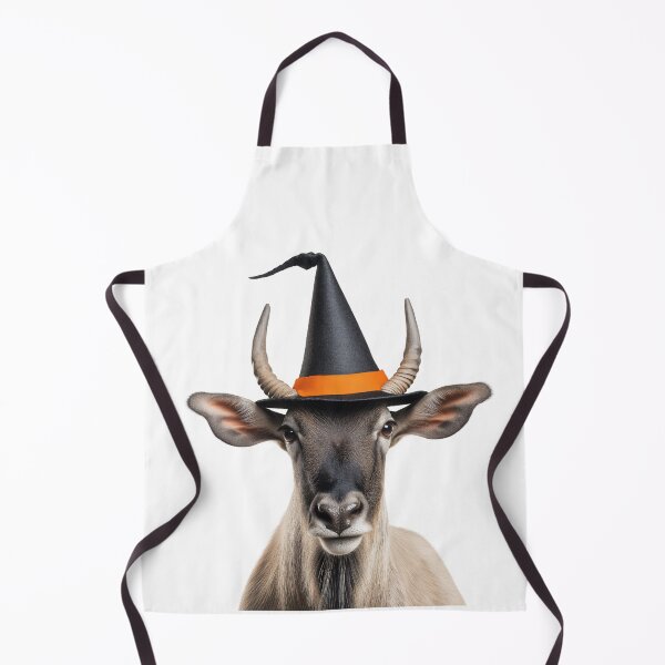 Artikelvorschau, Eland trägt Halloween Hexenhut entworfen und verkauft von LazyOwlStore.