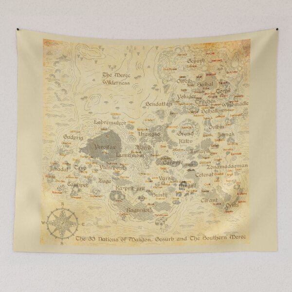 Item preview, Map of Maligon designed and sold by DanteVesalius.