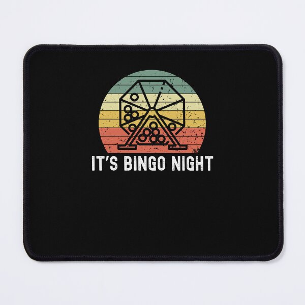 Item preview, It's Bingo night funny bingo player humor retro machine designed and sold by snowry.