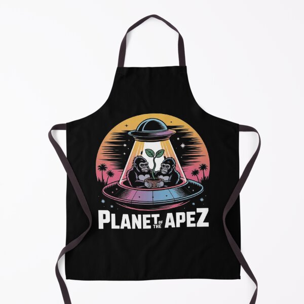 Item preview, Planet of the Apes UFO Gorilla Art | Sci-Fi Jungle Alien Design designed and sold by love3617.
