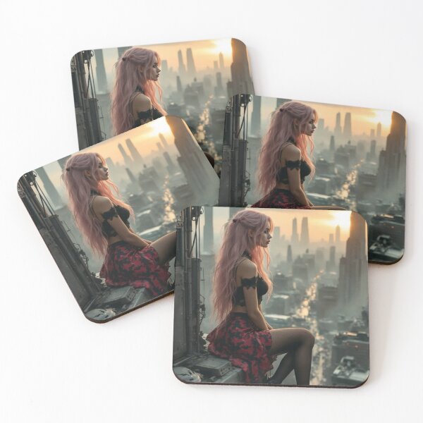 Item preview, Sunset over the ruins designed and sold by e-not-shop.