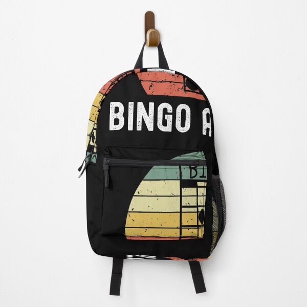 Item preview, Bingo and chill funny bingo player joke retro sunset designed and sold by snowry.
