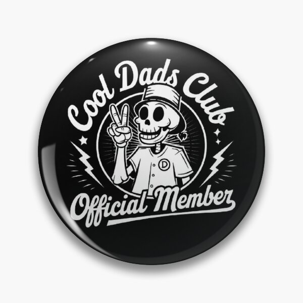 Item preview, Cool Skeleton Dad Club Retro Style Design for Fathers designed and sold by love3617.